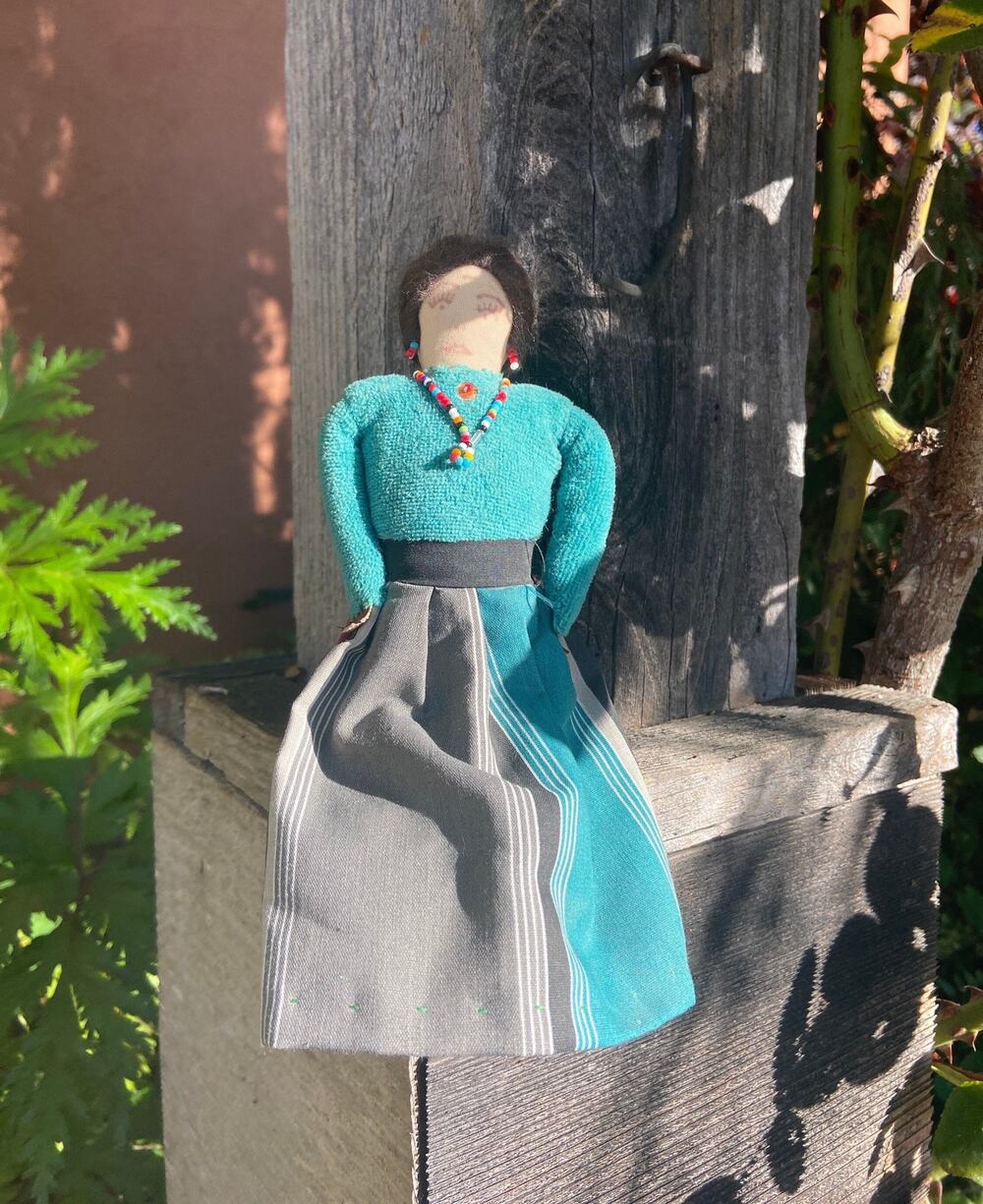 Vintage Cloth Hand Made Doll